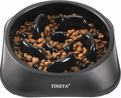 Anti-Choking Slow Feeder Dog Bowls Small Size Dog, Slow Feeder Cat Bowl, Supplies and Puzzle for Pet