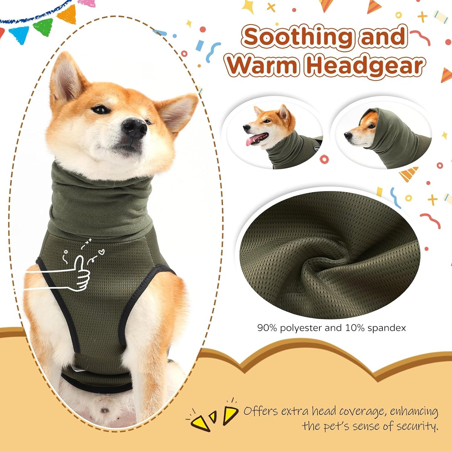 Gentle Hug Wrap for Dogs