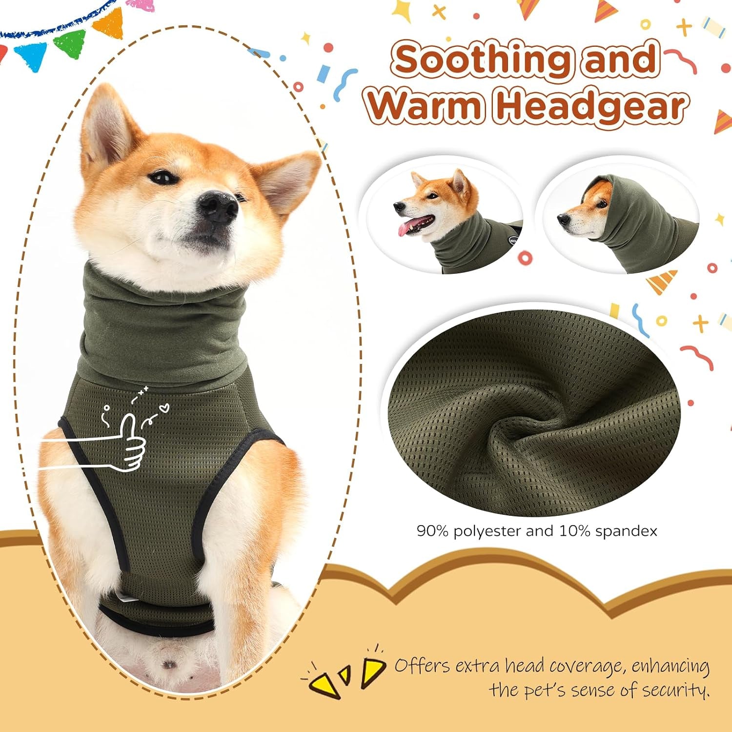 Gentle Hug Wrap for Dogs