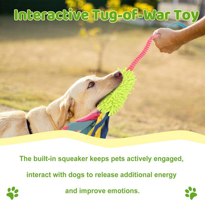 Dog Tug Toys - Aggressive Chewer Rope Toy for Large Dogs