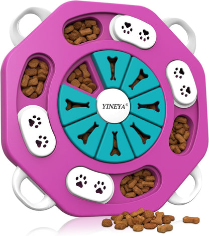 Dog Puzzle Toy, Enrichment Toys for Dogs Training IQ & Treat Brain Games, Dog Toys to Keep Them Busy, Mental Stimulation for Dogs, Puppy Toy for Treat Dispensing, Puzzle for Small, Medium, Cats