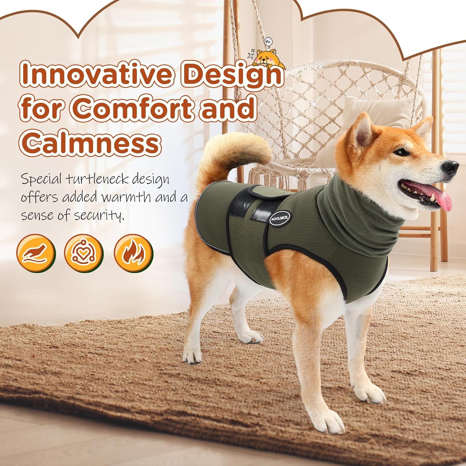 Gentle Hug Wrap for Dogs