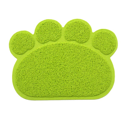 Cat Paw Shaped Litter Mat, Non-Slip Floor Mat