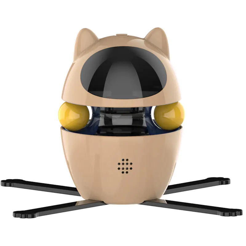 Smart Electric Cat Toy with Laser and Rotating Base