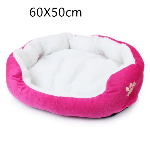 Washable Plush Pet Bed Mat