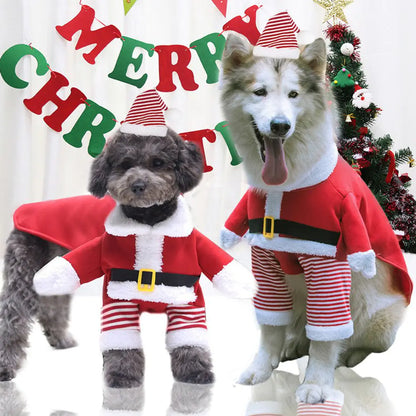 Funny Fleece Pet Clothes for Autumn and Winter