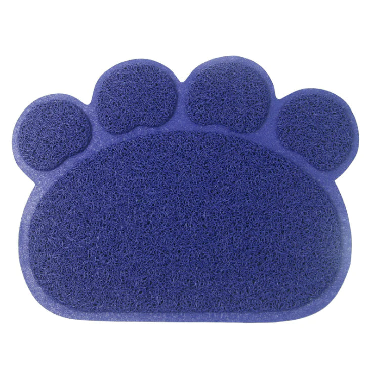 Cat Paw Shaped Litter Mat, Non-Slip Floor Mat
