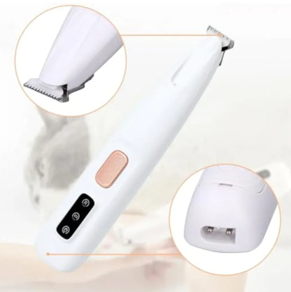 Rechargeable LED Pet Paw Hair Trimmer