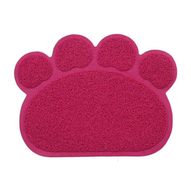 Cat Paw Shaped Litter Mat, Non-Slip Floor Mat