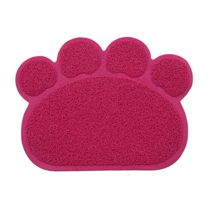 Cat Paw Shaped Litter Mat, Non-Slip Floor Mat