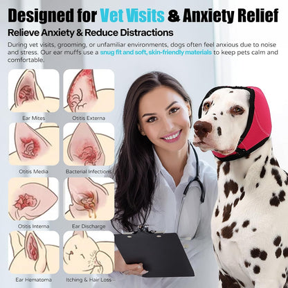 Comfort Ear Wrap for Bathing, Grooming & Noisy Moments