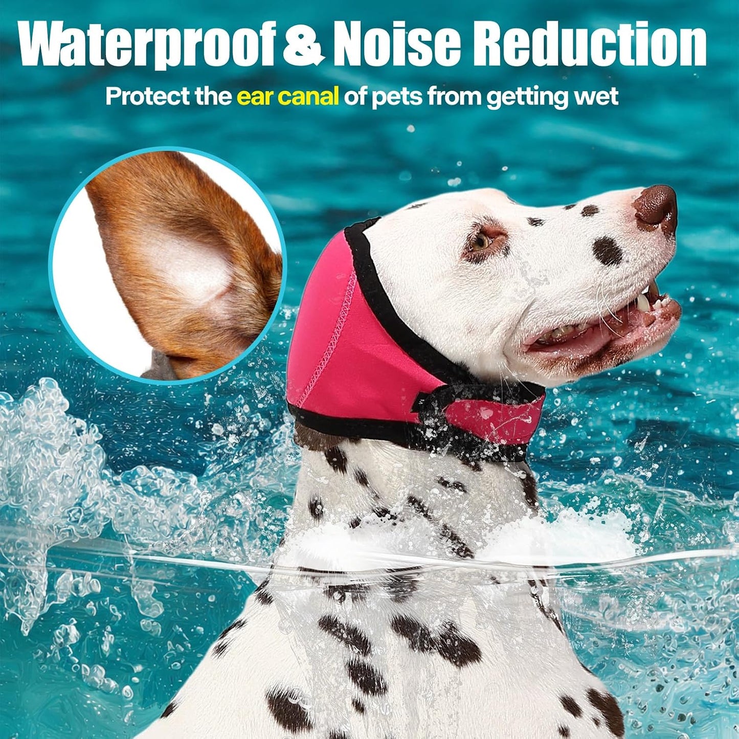 Comfort Ear Wrap for Bathing, Grooming & Noisy Moments