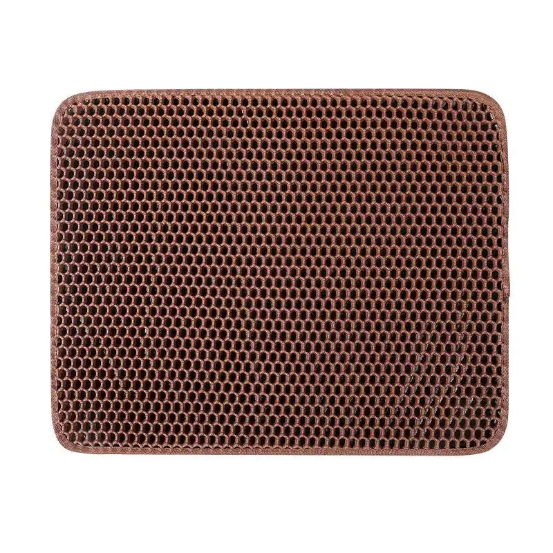 Double Layer EVA Non-Slip Cat Litter Mat for Pets