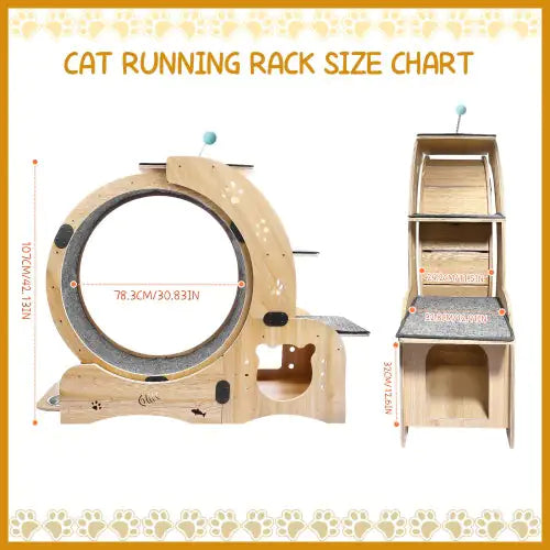 Cat Wheel 6-in-1 Cat Fitness Wheel