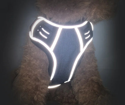 Dog Harness for Medium to Large Breeds, Sporty Design