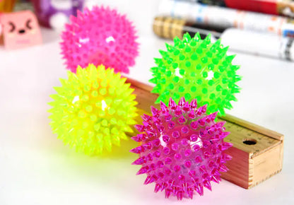 Glow-in-the-Dark Rubber Ball for Dogs and Cats