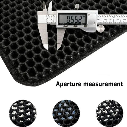 Double Layer EVA Non-Slip Cat Litter Mat for Pets