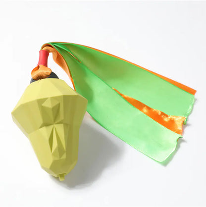 Dog Dental Chew Toy Ball with Sound and Puzzle Features