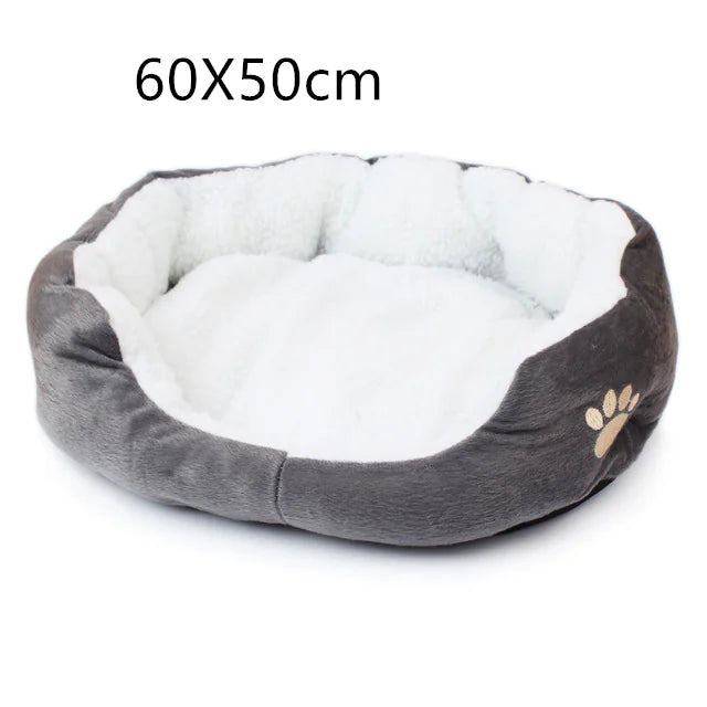 Washable Plush Pet Bed Mat
