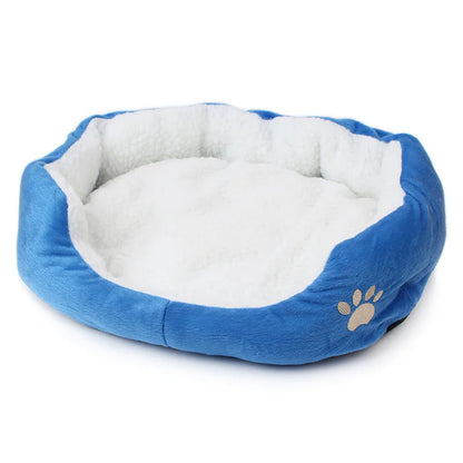Washable Plush Pet Bed Mat